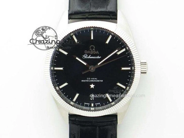 0117 Vintage Seamaster 300 No Date SS B12 Black Dial On Brown Leather Strap A2836 (Free Nylon Strap) Comfortable 7912